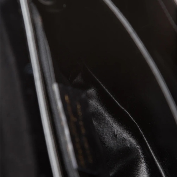 Authentic SALVATORE FERRAGAMO Top Handle Kelly Bag black with strap - Picture 3 of 4